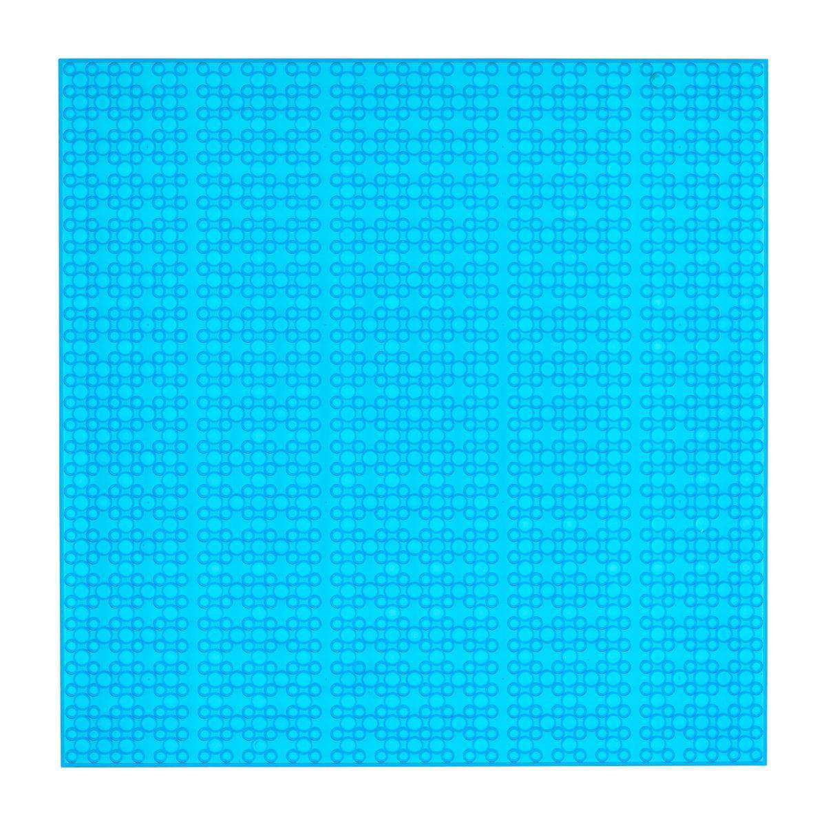 Open Bricks Baseplate 32x32 transparent blue 1