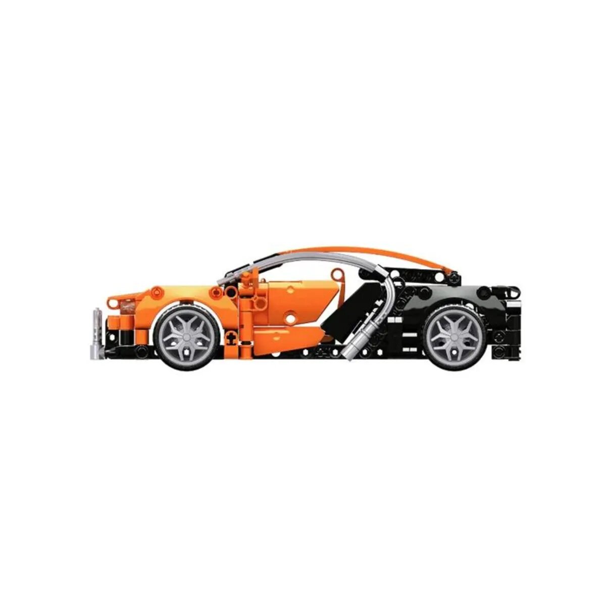 Open Bricks Sports Car Orange