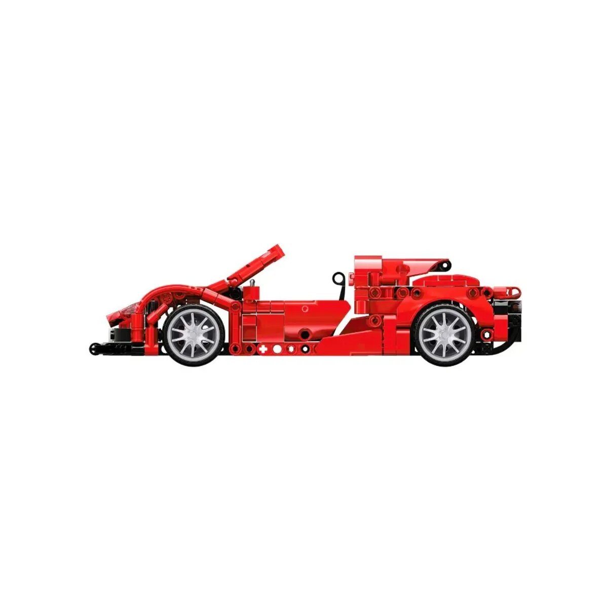Open Bricks Technic - Sports Car Red