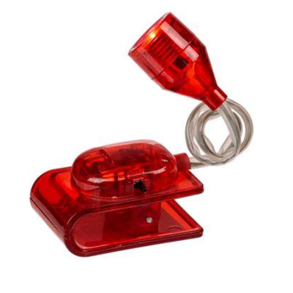 Out of the Blue Leseleuchte mit LED (inkl. Batterien) ca. 4 cm, 1 Stück, 4-fach sortiert