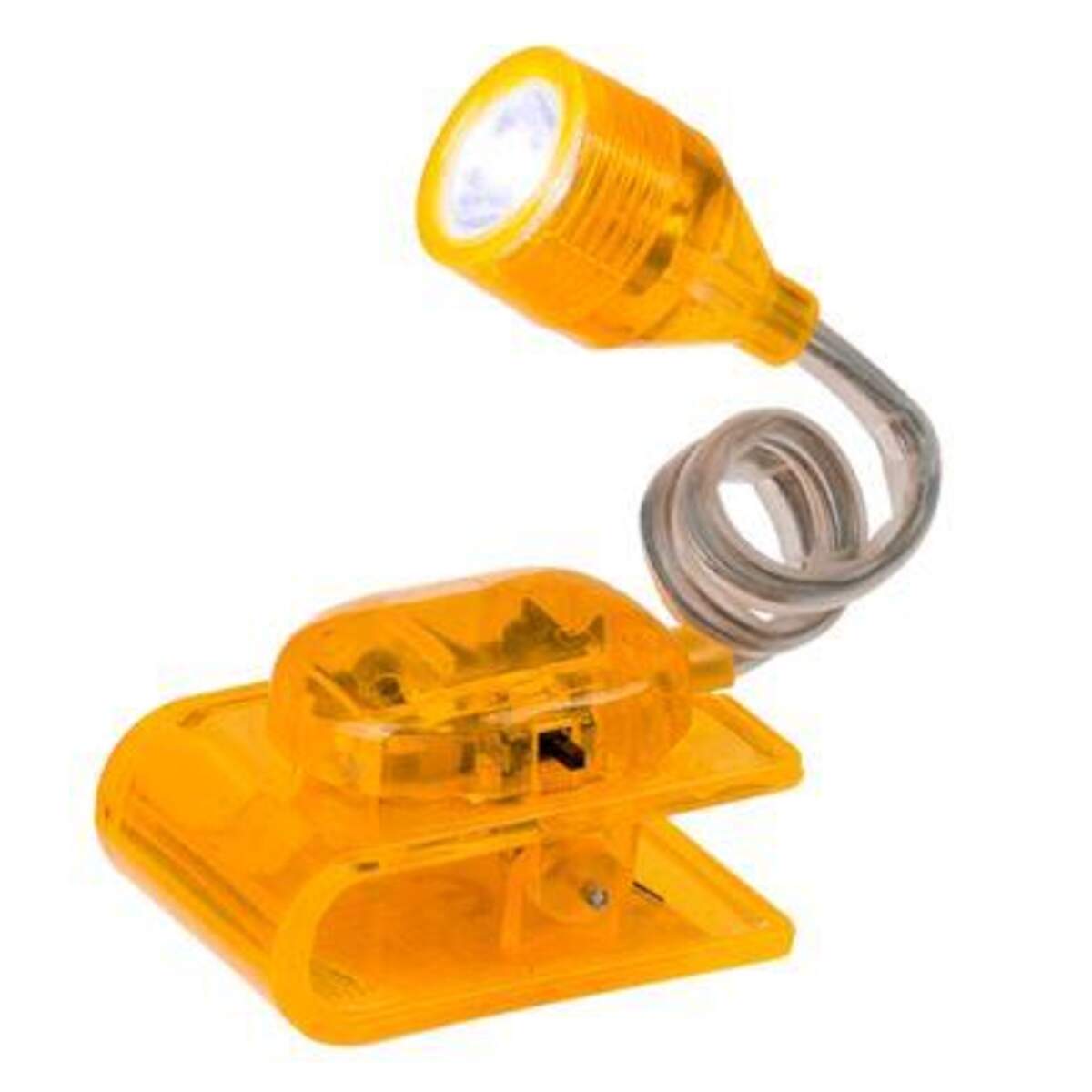 Out of the Blue Leseleuchte mit LED (inkl. Batterien) ca. 4 cm, 1 Stück, 4-fach sortiert