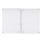 Oxford Recycling Collegeblock A4+ (220 x 295 mm), 80 Blatt, dotted, 90 g/m², 4fach gelocht