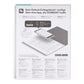 Oxford Recycling Collegeblock A4+ (220 x 295 mm), 80 Blatt, dotted, 90 g/m², 4fach gelocht