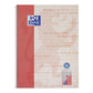 Oxford Recycling Collegeblock A4+, 80 Blatt, kariert mit Doppelrand, 90 g/m², 4fach gelocht