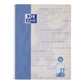 Oxford Recycling Collegeblock A4+, 80 Blatt, liniert mit Doppelrand, 90 g/m², 4fach gelocht