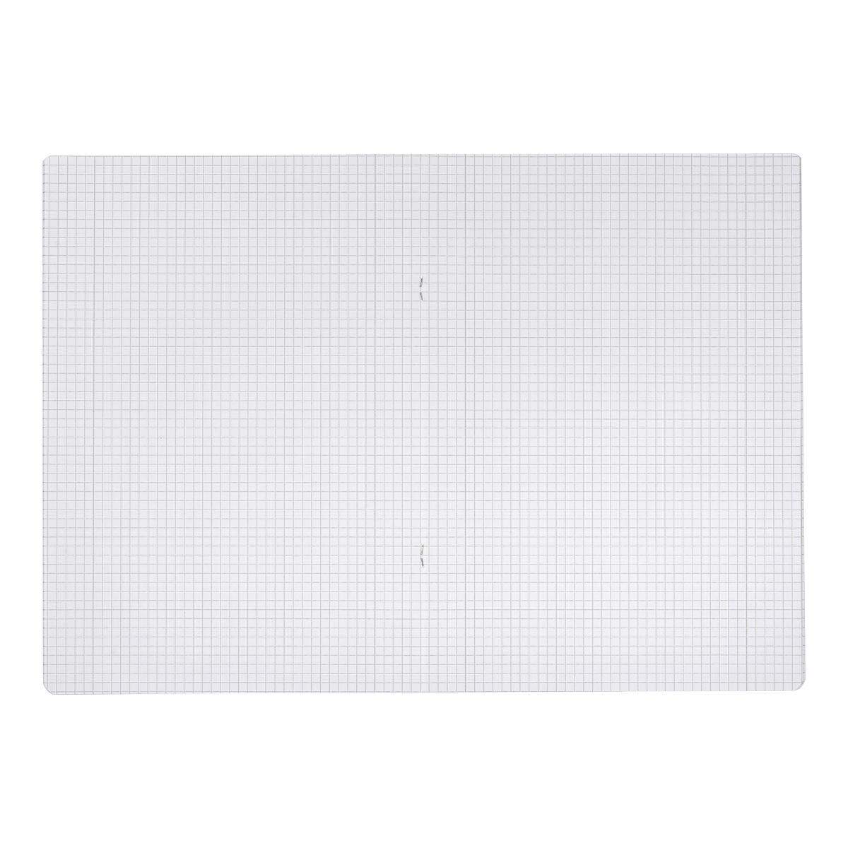 Oxford Recycling Schulheft A4, 16 Blatt, Lineatur 28 (kariert mit Rand links und rechts), 90 g/m²