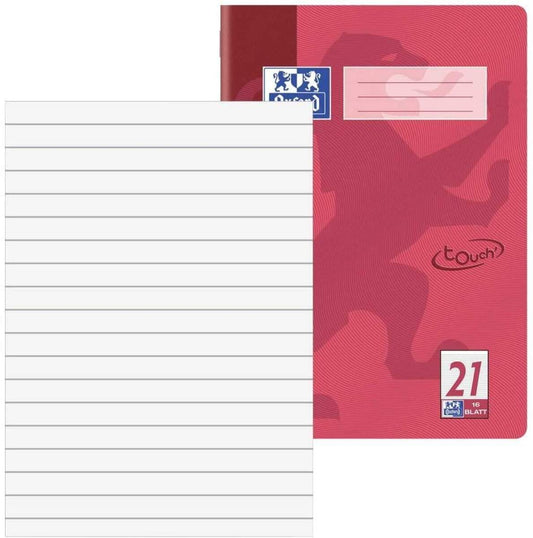 Oxford Touch Collegeblock Lineatur 21, fuchsia