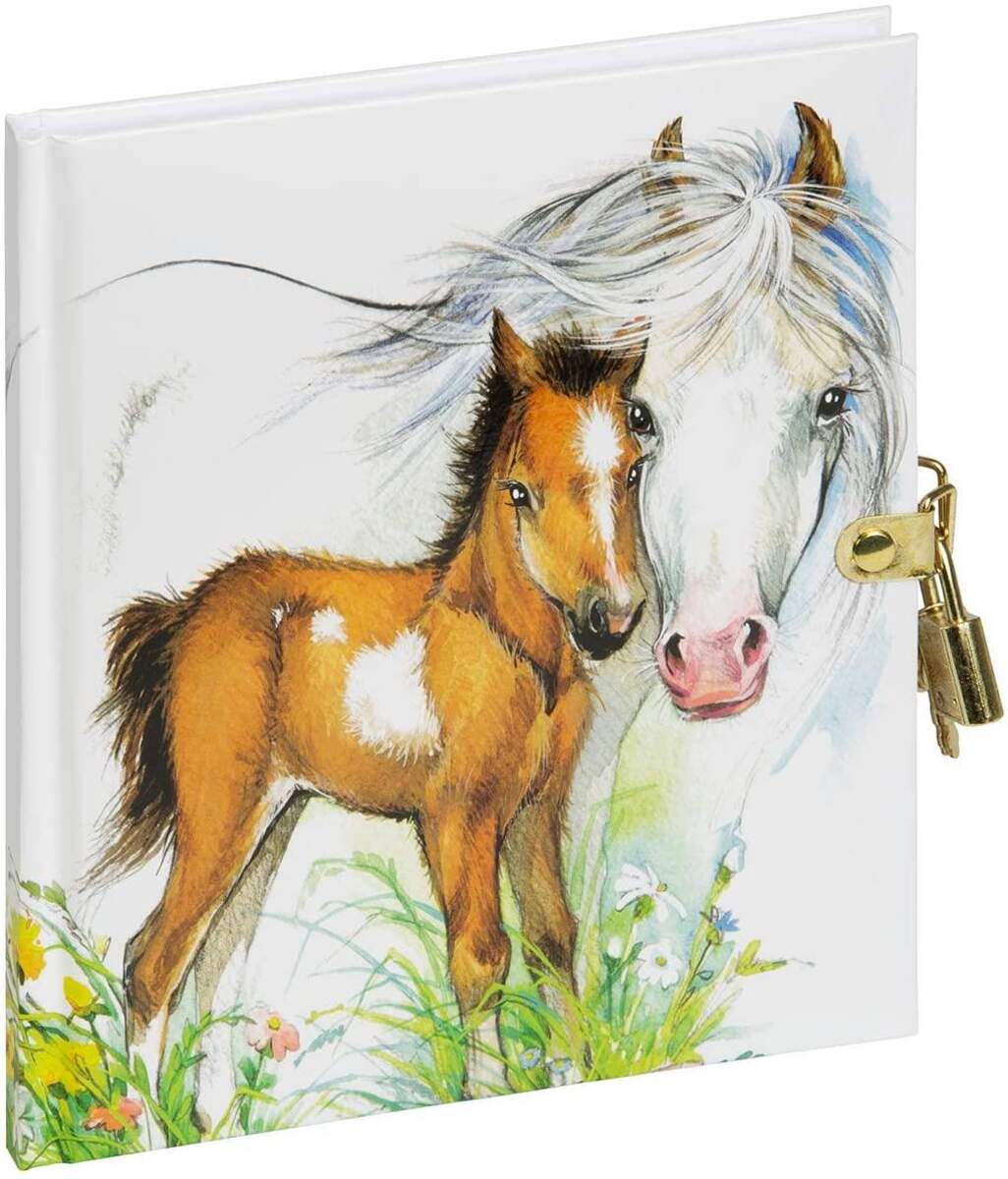 Pagna Tagebuch Süßes Fohlen blanko