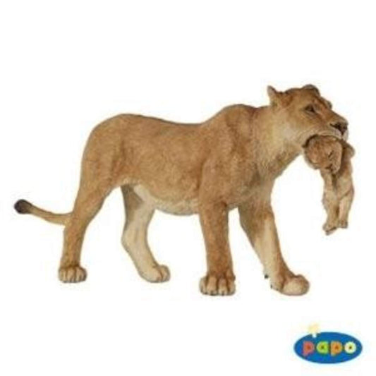 Papo 50043 Löwenweibchen mit Jungtier