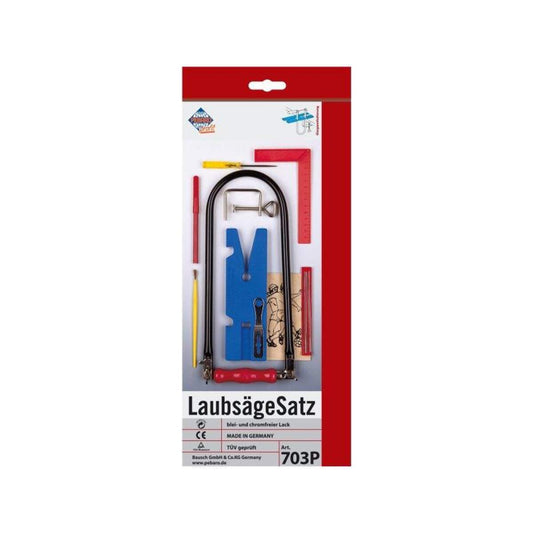 Pebaro  Laubsäge Starter Set Mit Vorlage 15-Tlg.