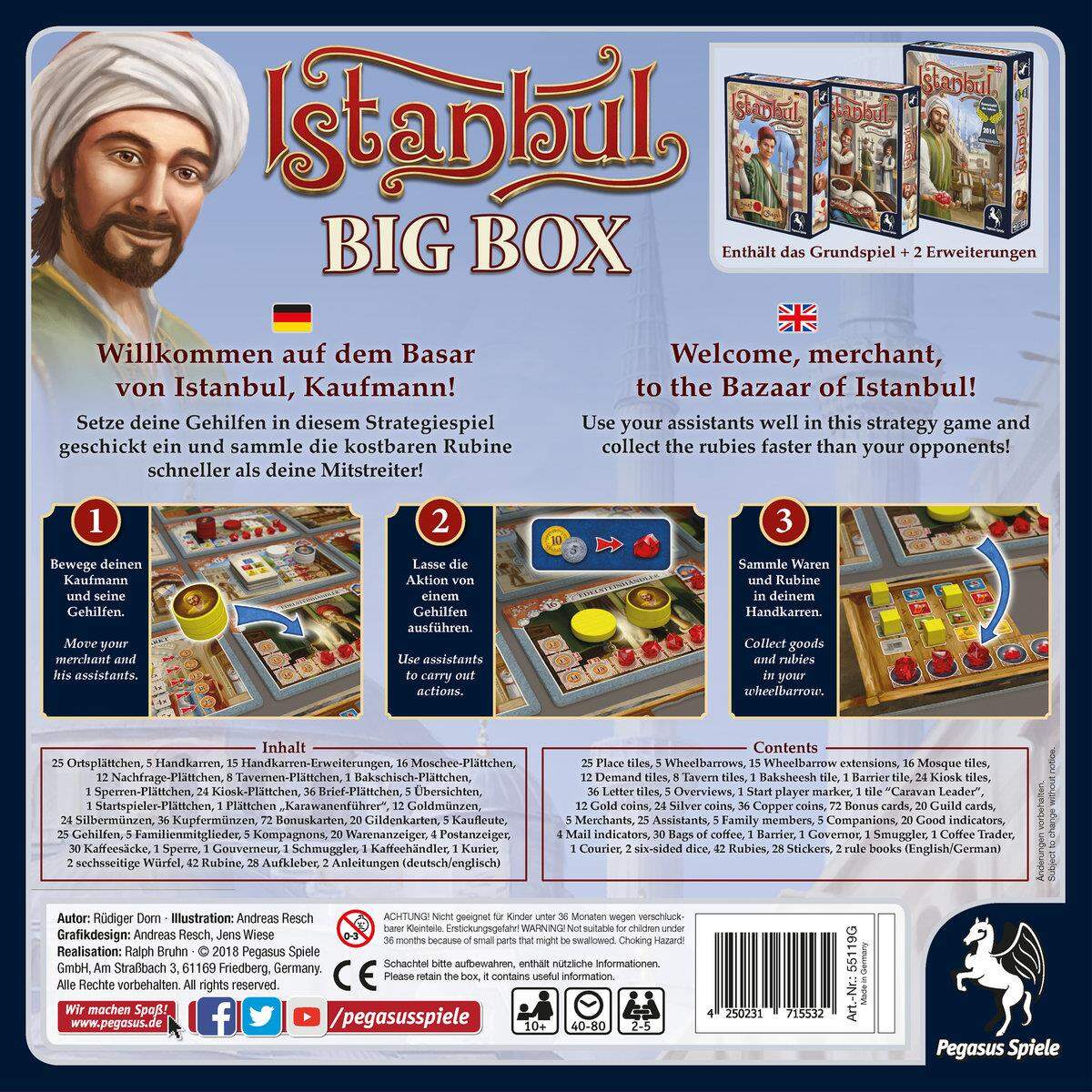 Pegasus Spiele Istanbul Big Box