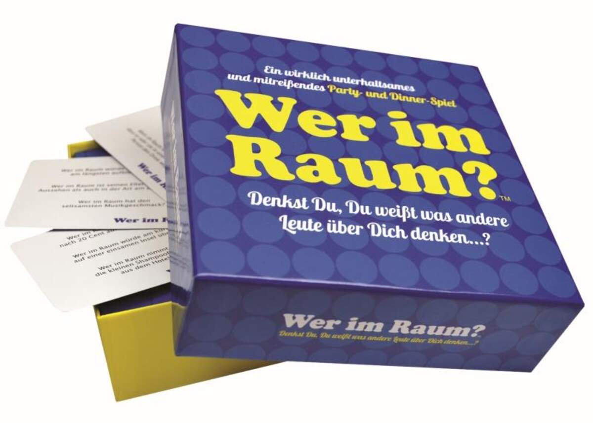 Pegasus Spiele Wer im Raum? Partyspiel