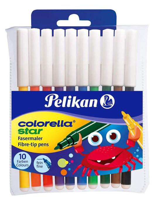 Pelikan Fasermaler Colorella-Star, 10er Etui