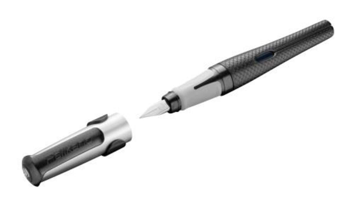 Pelikan Füller Pelikano Dark Legend für Rechtshänder, Feder M
