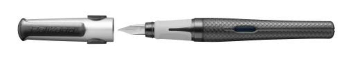 Pelikan Füller Pelikano Dark Legend für Rechtshänder, Feder M