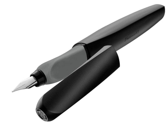 Pelikan Füller Twist Feder M, Black, universell für Rechts- und Linkshänder