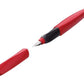 Pelikan Füller Twist Feder M, Fiery Red, universell für Rechts- und Linkshänder