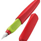 Pelikan Füller Twist Feder M, Rot/Grün, universell für Rechts- und Linkshänder