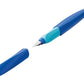 Pelikan Füller Twist Feder M, Deep Blue (Blau/Blau), universell für Rechts- und Linkshänder