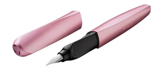 Pelikan Füller Twist Feder M, Girly Rose universell für Rechts- und Linkshänder