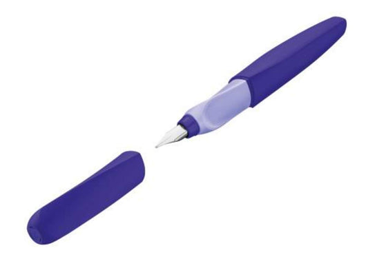Pelikan Füller Twist Feder M, Ultra Violet universell für Rechts- und Linkshänder