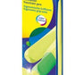 Pelikan Füller Twist Feder M, Neon Gelb, universell für Rechts- und Linkshänder