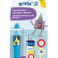 Pelikan griffix® Bleistift für Linkshänder, Neon Fresh Blue