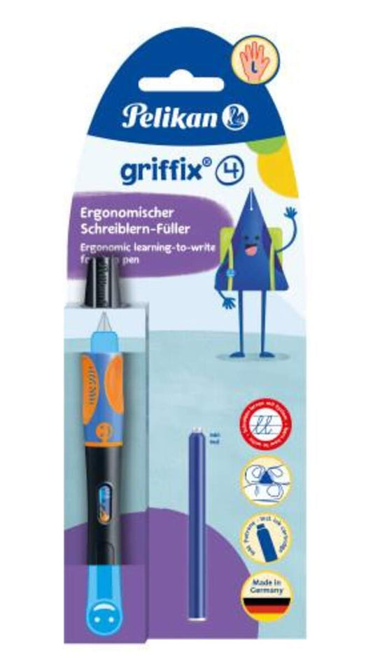 Pelikan griffix® Füller für Linkshänder, Neon Black