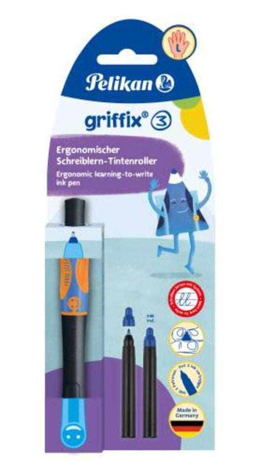Pelikan griffix® Tintenschreiber für Linkshänder, Neon Black