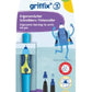 Pelikan griffix® Tintenschreiber für Rechtshänder, Neon Fresh Blue