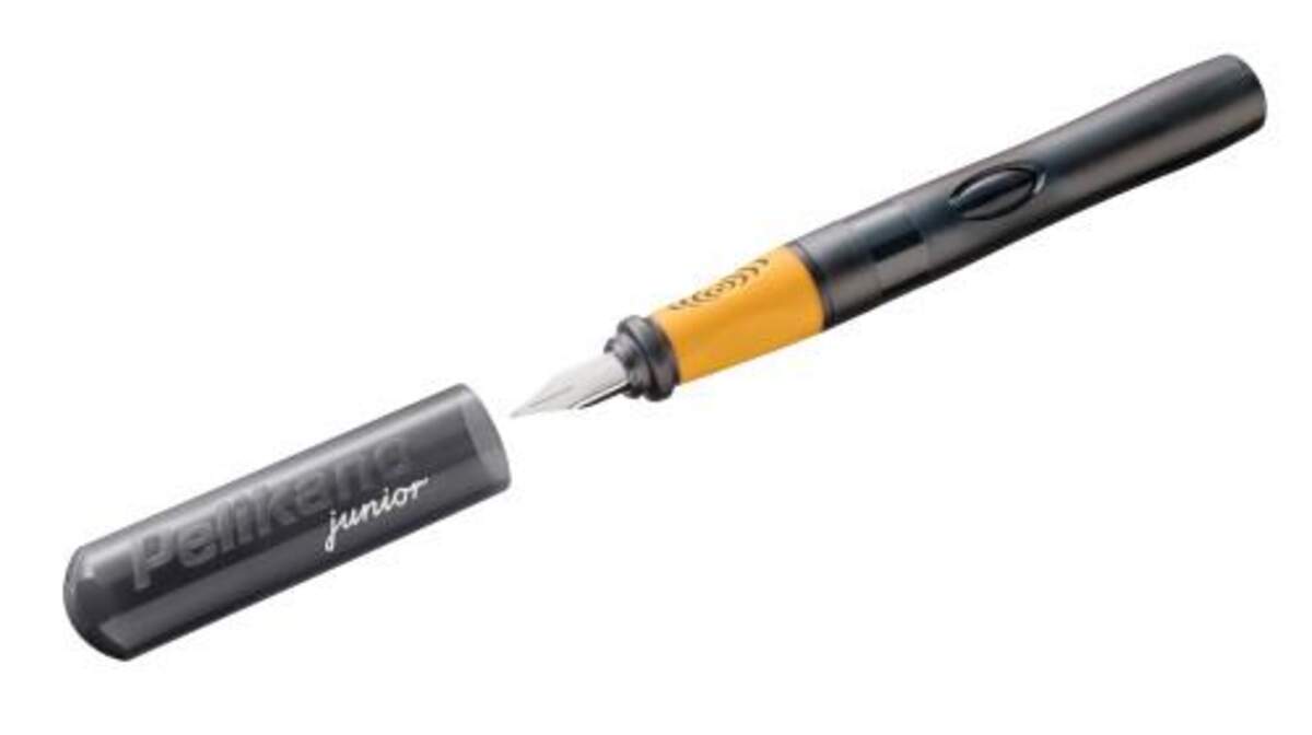 Pelikan Pelikano® junior Füllhalter, Anthrazit, Feder A, für Rechtshänder