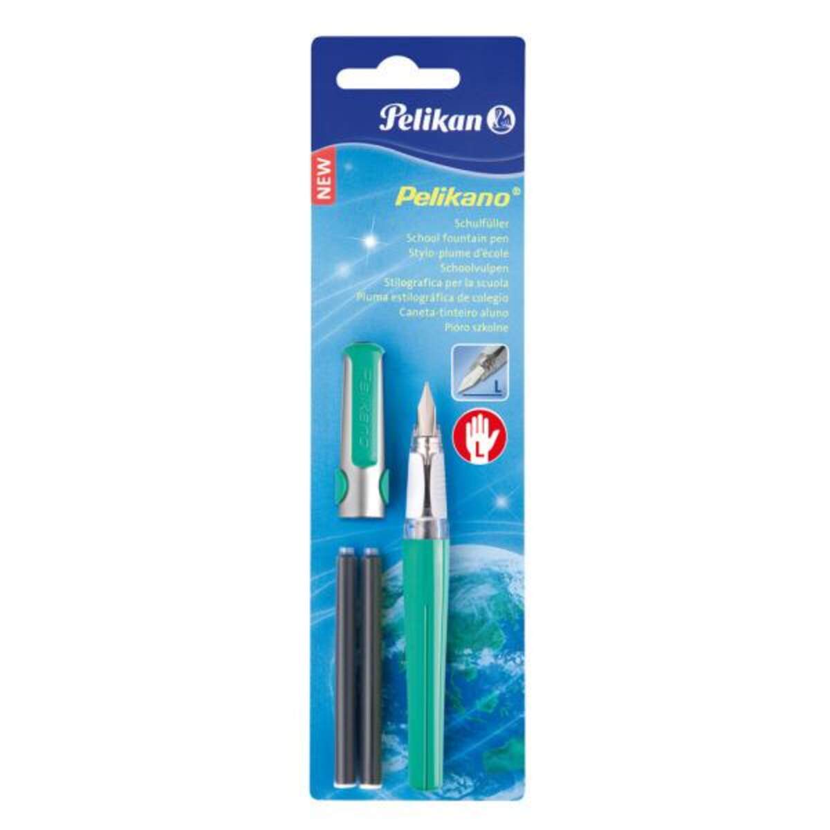 Pelikan Schulfüller Pelikano® P481, Feder L, sortiert