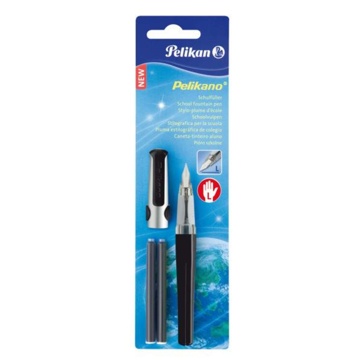 Pelikan Schulfüller Pelikano® P481, Feder L, sortiert