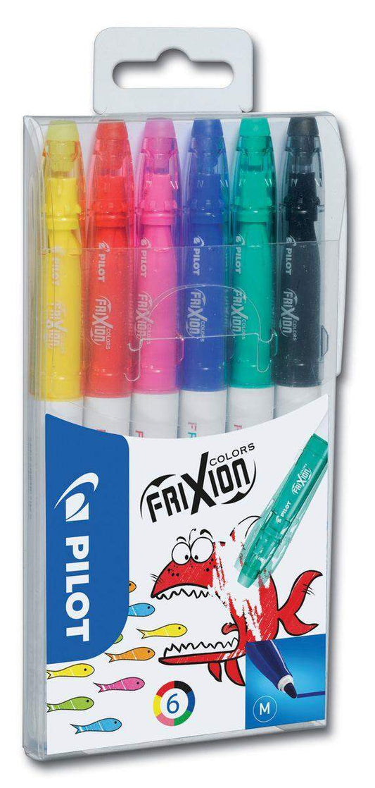 Pilot Fasermaler FriXion Colors, löschbar, 6er Set
