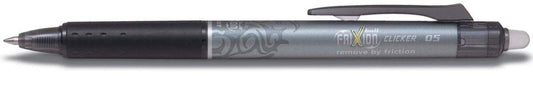 Pilot Tintenroller FriXion Ball Clicker mit Druckmechanik, schwarz