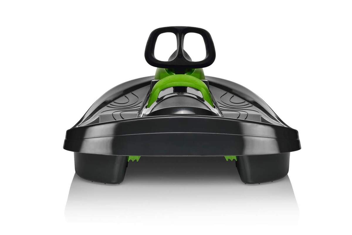 Plastkon Stratos Schlitten Lenkbob schwarz grün mystic black
