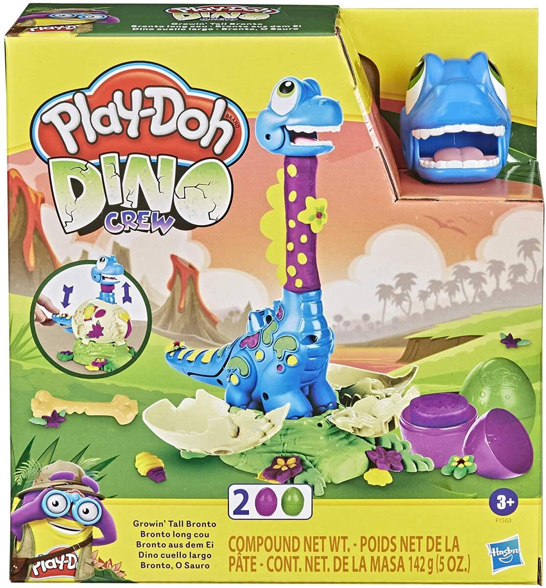 Play-Doh Dino Crew Bronto aus dem Ei