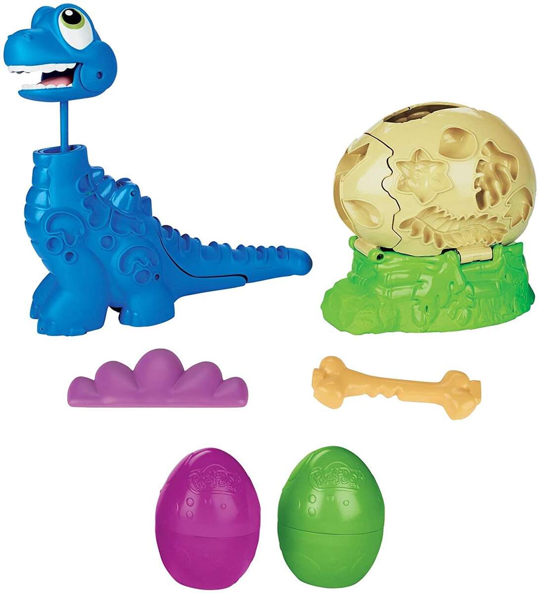 Play-Doh Dino Crew Bronto aus dem Ei