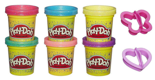 Play-Doh Glitzerknete 8er Pack