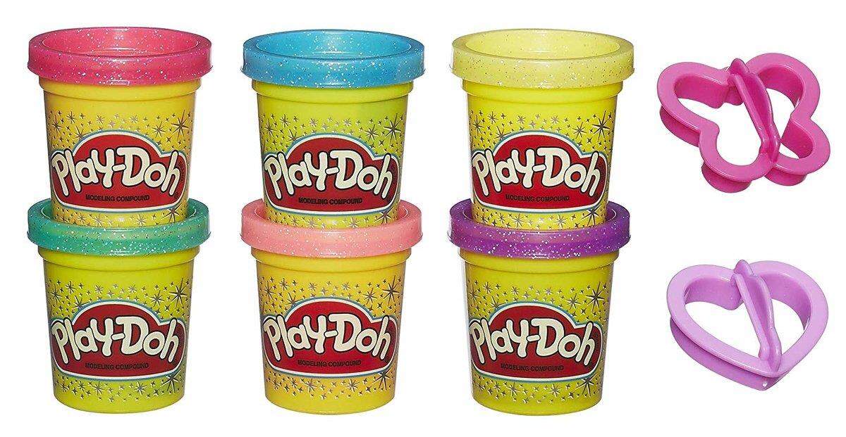 Play-Doh Glitzerknete 8er Pack