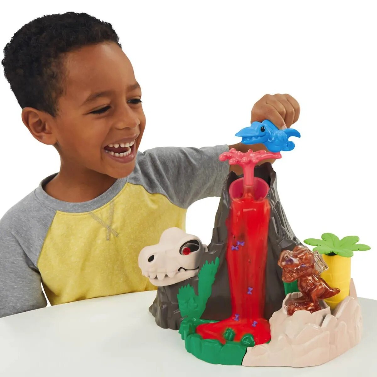 Play-Doh Slime Dino Crew Die Dino-Insel Vulkan