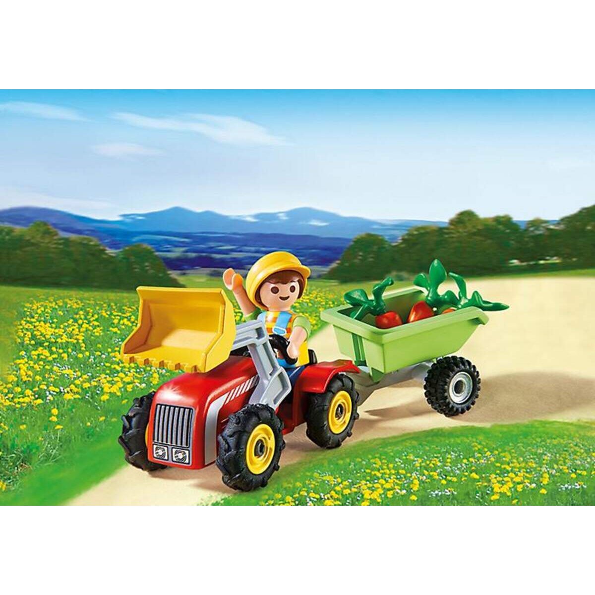 PLAYMOBIL® 4943 Junge mit Kindertraktor (50 Jahre PLAYMOBIL®)