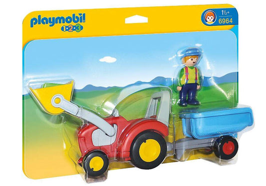 PLAYMOBIL® 6964 Traktor mit Anhänger