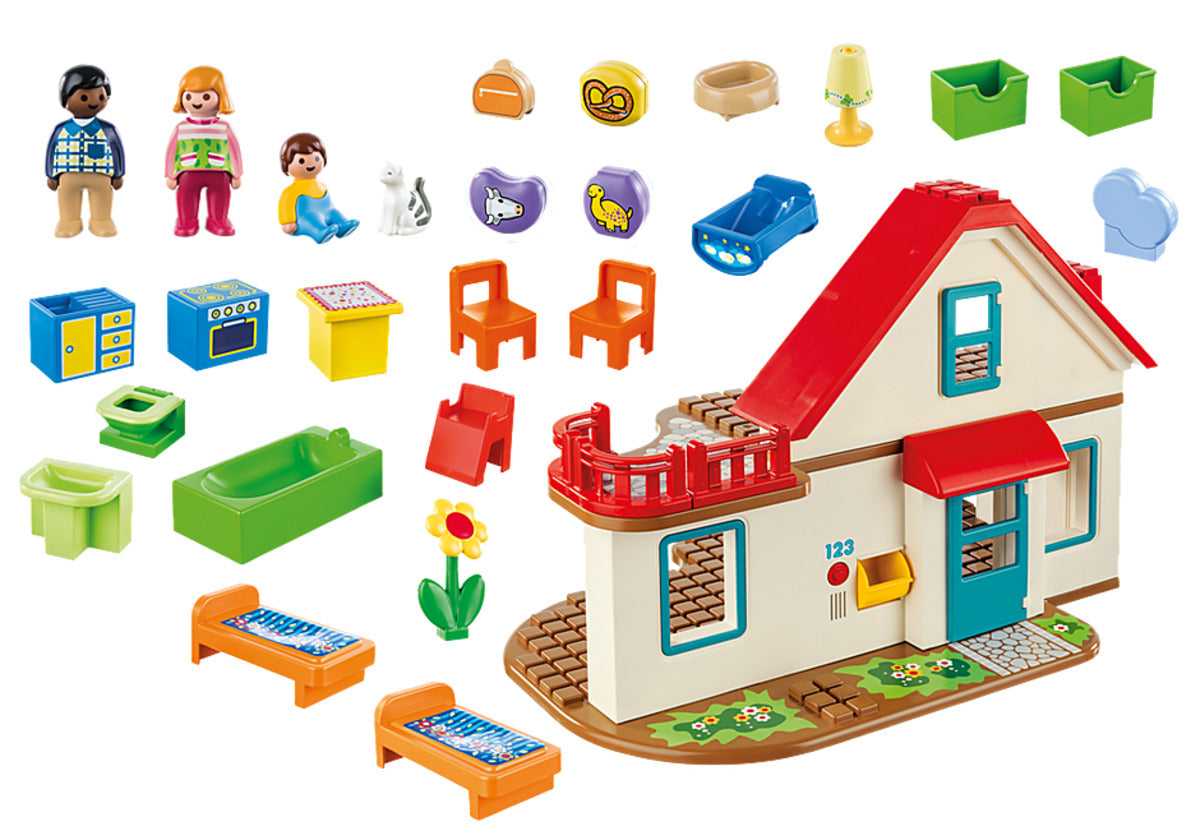 PLAYMOBIL® 70129 1.2.3 Einfamilienhaus
