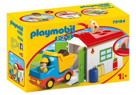 PLAYMOBIL® 70184 1.2.3 LKW mit Sortiergarage