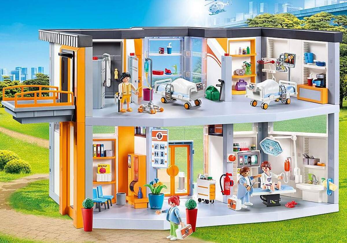 PLAYMOBIL® 70190 City Life Großes Krankenhaus mit Einrichtung
