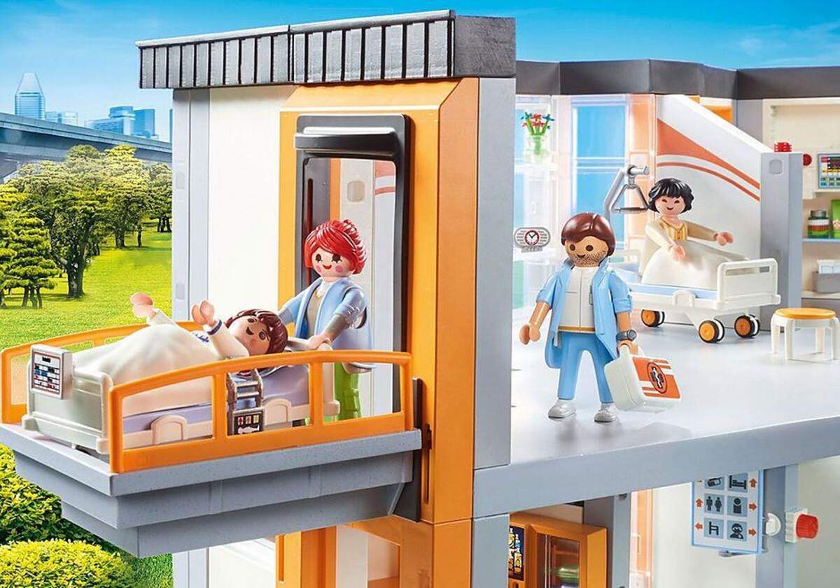 PLAYMOBIL® 70190 City Life Großes Krankenhaus mit Einrichtung