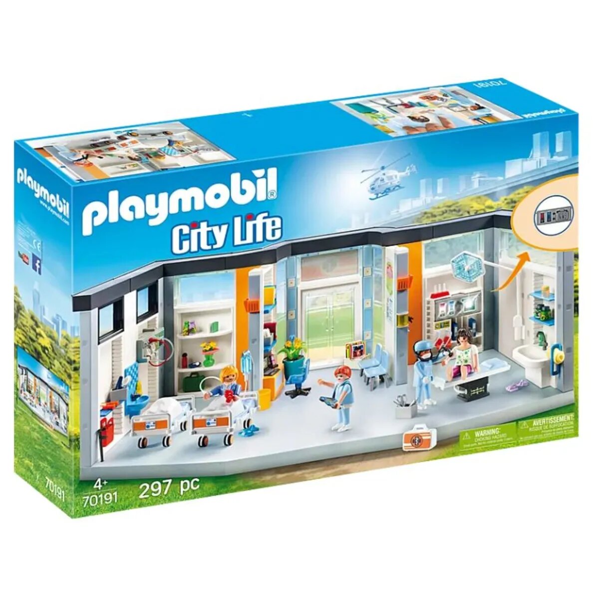 PLAYMOBIL® 70191 City Life - Krankenhaus mit Einrichtung