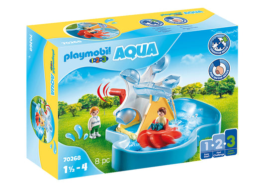 PLAYMOBIL® 70268 1.2.3 Aqua Wasserrad mit Karussell