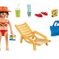 PLAYMOBIL® 70300 Special Plus Urlauberin mit Liegestuhl